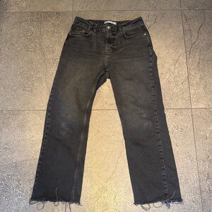 Zara Black Flare & Wide Leg Jeans